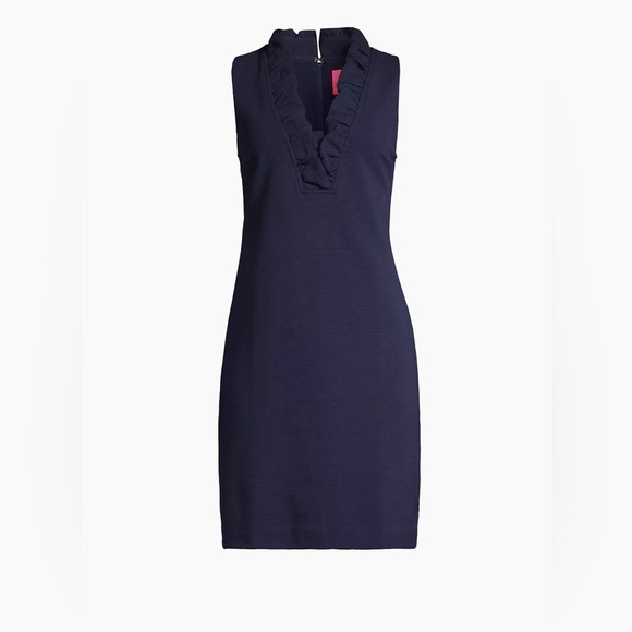 Lilly Pulitzer Tisbury in True Navy M - Picture 2 of 2